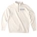 Go to Apparel, blue logo, no back design!, a Bone Midweight Quarter Zip Pullover