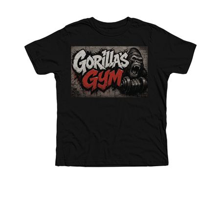 Gorilla?s Gym, a Solid Black Blend Premium Youth Tee