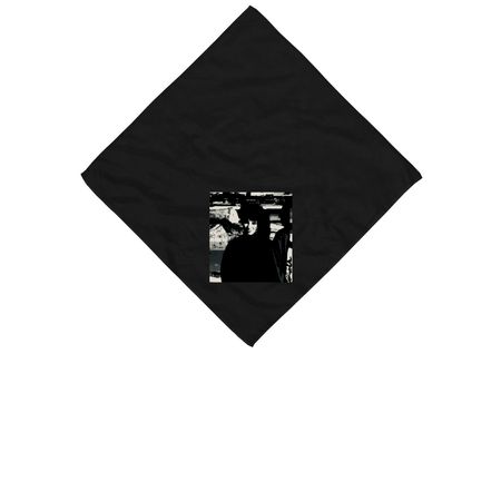 Angel?s Curse Bandanna - Elana, a Black Cotton Bandana