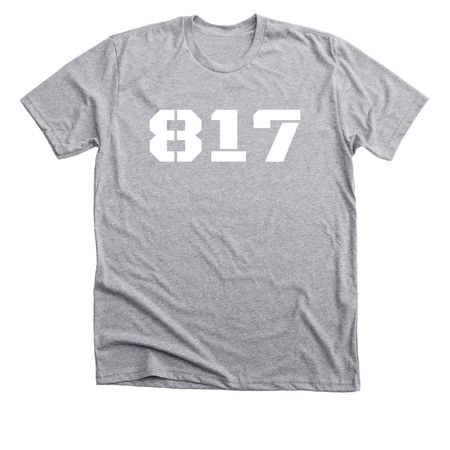 817 Fences & Patios Merch, a Athletic Heather Premium Unisex Tee