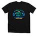 I Work With Super Heroes, a Solid Black Blend Premium Unisex Tee