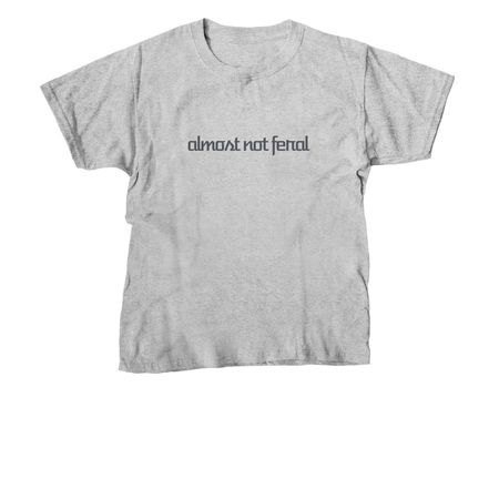 almost not feral, a Sport Grey Youth Unisex Tee