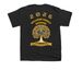 2026 Family Reunion, a Black Youth Unisex Tee (back-view)