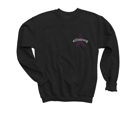 #JDstrong Youth, a Black Youth Crewneck Sweatshirt