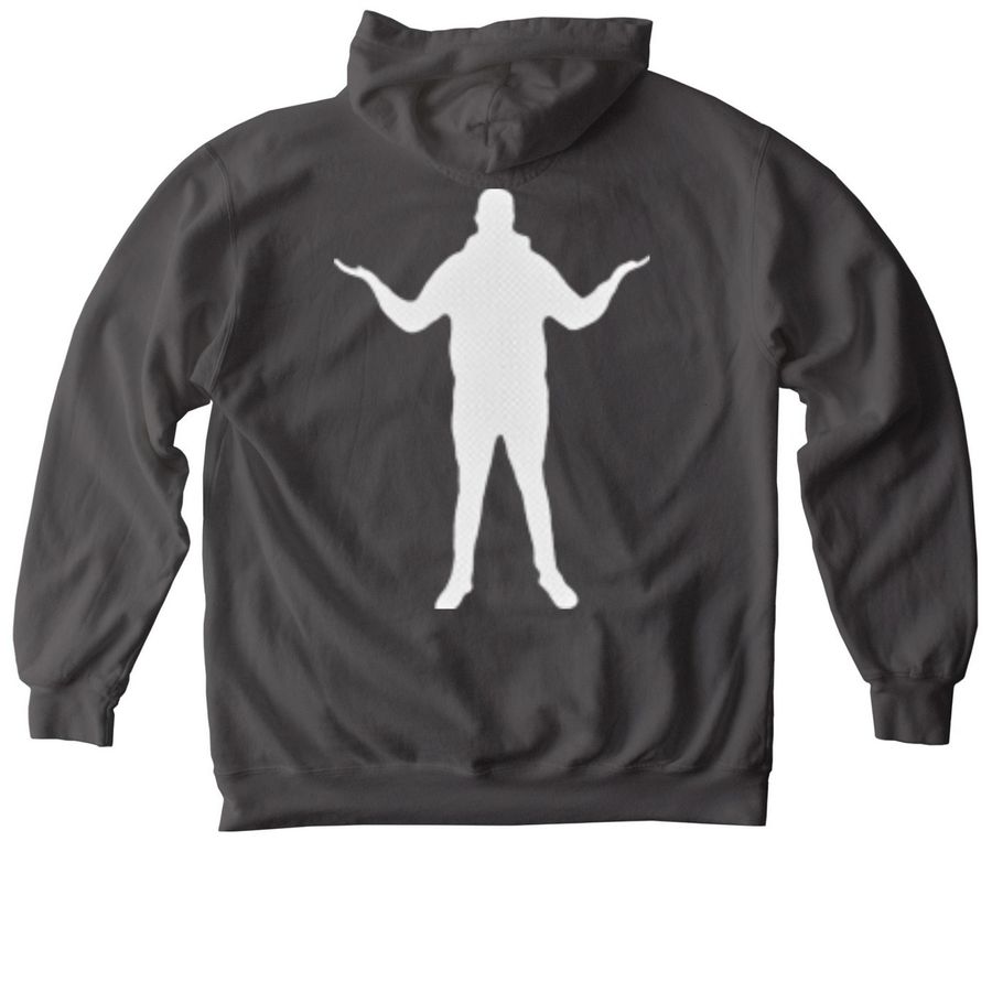 TPAN, a Pepper Comfort Colors Pullover Hoodie (back-view)