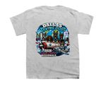 Dallas Diving Dogs Regionals 2026, a Sport Grey Youth Unisex Tee (back-view)