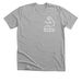 Weak Blood Strong Life, a Athletic Heather Premium Unisex Tee