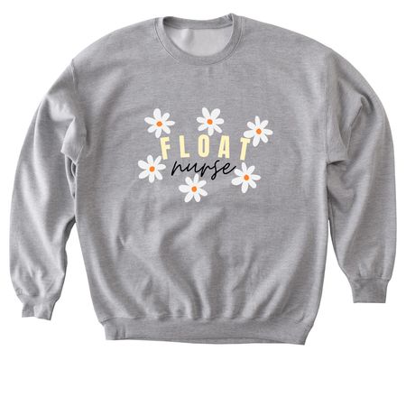 Daisy, a Sport Grey Softstyle Crewneck Sweatshirt