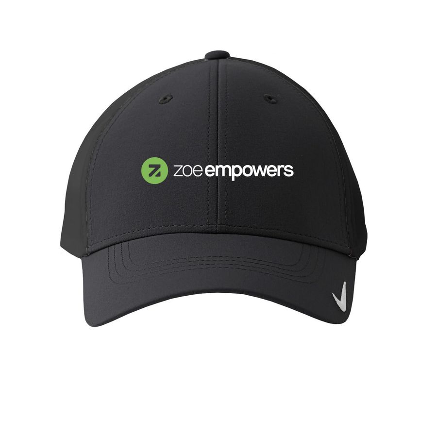 Zoe Empowers Nike Hat (Dark), a Anthracite Printed Nike Dri-FIT Legacy Performance Cap