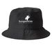 SungateKids Hats, a Black Printed Bucket Hat