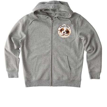 Tito's Photo on Your Gear!, a Heather Grey Stanley/Stella Unisex Cultivator 2.0 Zip Up Pullover Hoodie