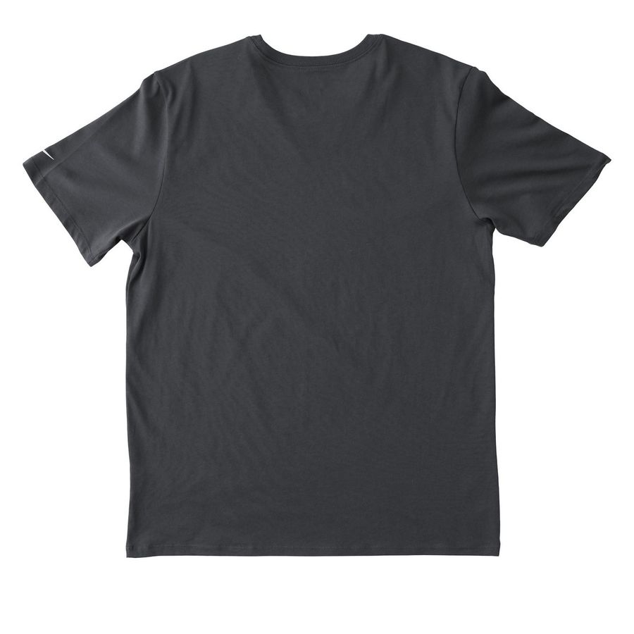CHIP - Nike Dri-FIT Shirt/Fleece Crewneck, a Anthracite Nike Dri-FIT Jersey Blend Performance Tee (back-view)