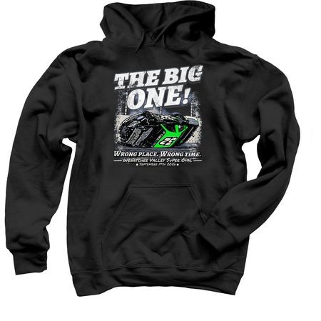 The Big One! (Single-Sided Sweatshirts), a Black Pullover Hoodie