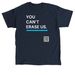 CAN'T ERASE US blue - Christine for Congress&nbsp;, a Navy Classic Unisex Tee