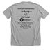 2025 PRoNE Pug Social Tees, a Athletic Heather Premium Unisex Tee (back-view)