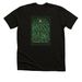 Moss Band reunion T, a Black Heather Premium Unisex Tee