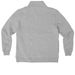 Work with pride!, a Dark Grey Heather Nike Club Fleece Half Zip Pullover (back-view)