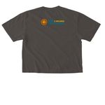 Sol Woman (Mustard), a Pepper Comfort Colors Boxy Tee (back-view)