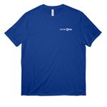 Shirts-Stronger Together, a True Royal All-American Unisex Tee (back-view)