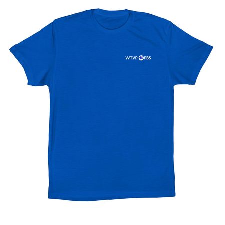 Shirts-Stronger Together, a True Royal Premium Cotton Tee (back-view)