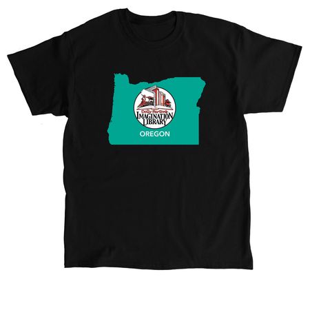 State Logo with Dolly Quote, a Black Classic Unisex Tee