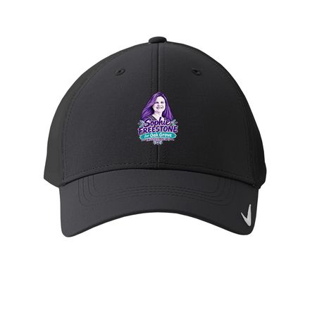 Represent Sophie, a Anthracite Printed Nike Dri-FIT Legacy Performance Cap