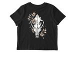Direwolf and Dogwood, a Black Stanley/Stella Women?s Stella Muser Tee (back-view)