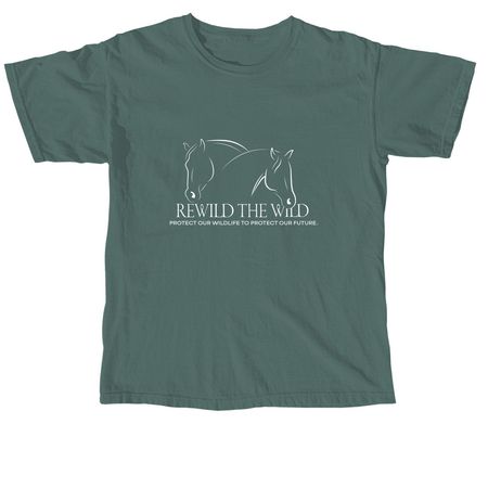 ReWild The Wild, a Blue Spruce Comfort Colors Unisex Tee