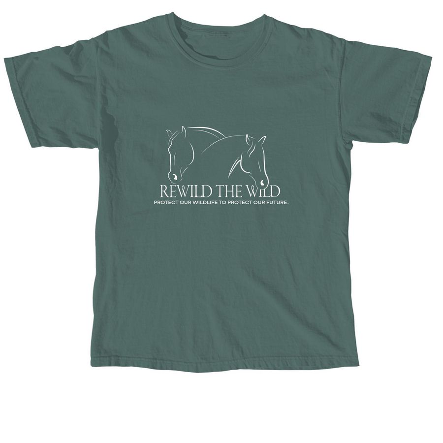 ReWild The Wild, a Blue Spruce Comfort Colors Unisex Tee