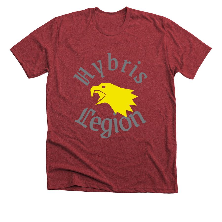 LEADERSHIP, a Heather Canvas Red Premium Unisex Tee