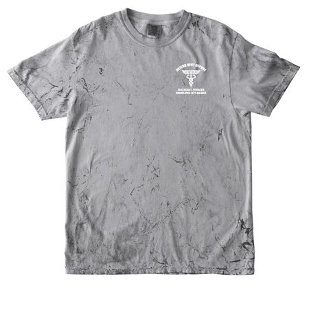 DEFEND DENY DEPOSE, a Smoke Comfort Colors Colorblast Tee