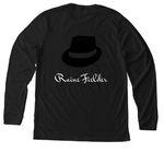 Wren Alden Mysteries, a Solid Black Blend Premium Long Sleeve Tee (back-view)