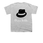 Wren Alden Mysteries, a Sport Grey Youth Unisex Tee (back-view)