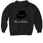 Wren Alden Mysteries, a Black Gildan Softstyle Pullover Hoodie (back-view)