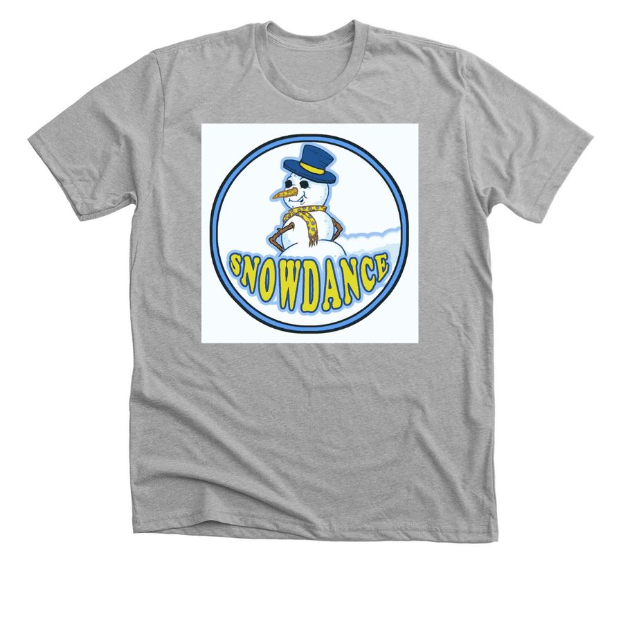 Snowdance Tee, a Athletic Heather Premium Unisex Tee