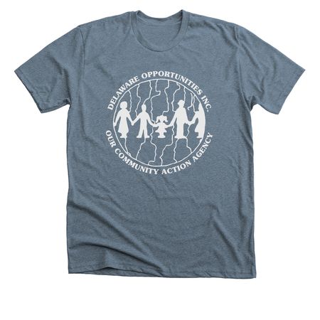 DO Apparel Order Take 3, a Heather Slate Premium Unisex Tee