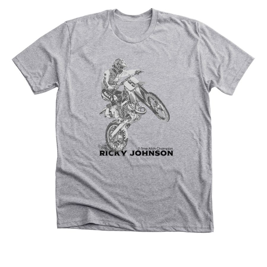 Ricky Johnson, a Athletic Heather Premium Unisex Tee