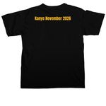 Bat Hal Kanye 2026 tee, a Black Comfort Colors Unisex Tee (back-view)