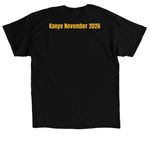 Bat Hal Kanye 2026 tee, a Black Classic Unisex Tee (back-view)