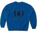 Dilly Dolly, a Royal Softstyle Crewneck Sweatshirt (back-view)