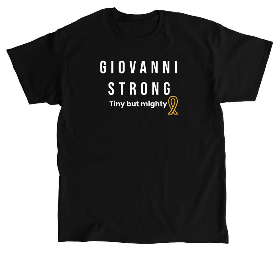 Giovanni Strong, a Black Classic Unisex Tee