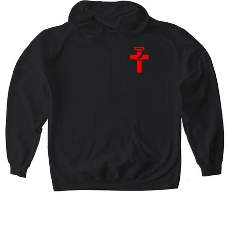 Salvation, a Black Gildan Softstyle Pullover Hoodie