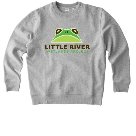 LRWP MEMBER, a Heather Grey Stanley/Stella Unisex Changer 2.0 Crewneck Sweatshirt