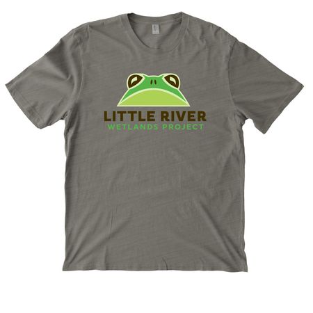 LRWP MEMBER, a Driftwood Grey Allmade Organic Cotton Mineral Dye Tee