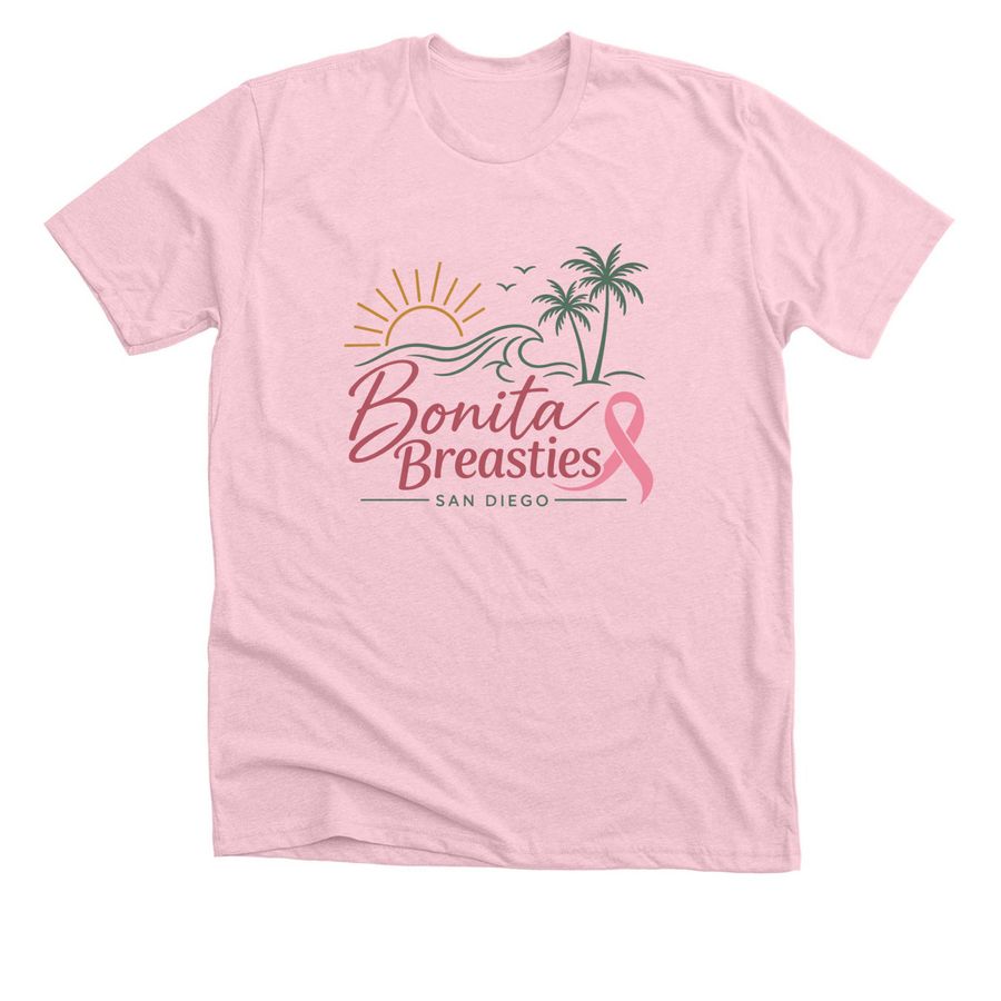 For Nikki. For every fighter and survivor, a Heather Pink Premium Unisex Tee