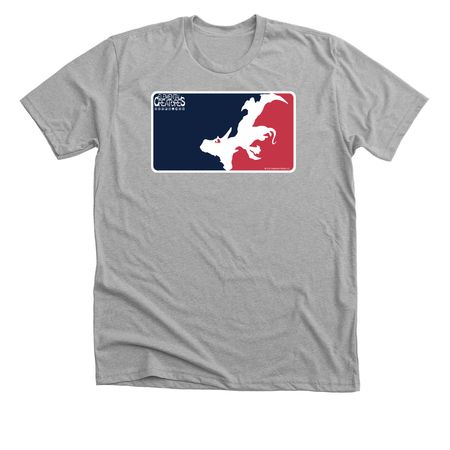 ECL LOGO, a Athletic Heather Premium Unisex Tee
