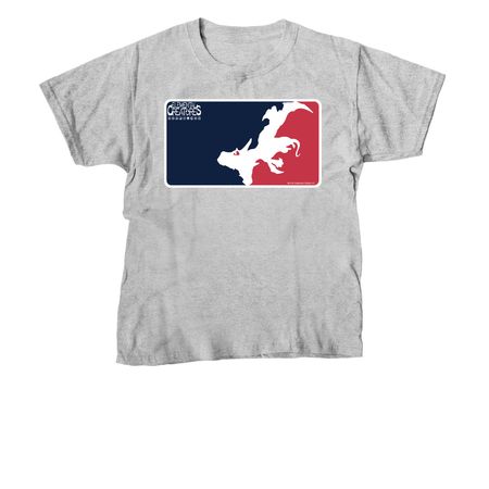 ECL LOGO, a Sport Grey Youth Unisex Tee