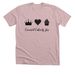 Cake Swag&nbsp;, a Heather Pink Gravel Premium Unisex Tee