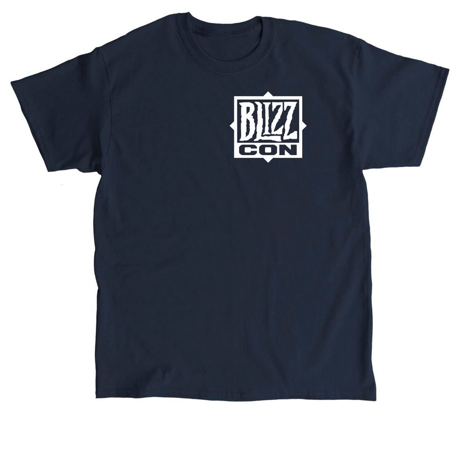Official BlizzCon 2026 Merchandise, a Navy Classic Unisex Tee