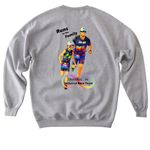 Runs in the family.&nbsp;, a Sport Grey Softstyle Crewneck Sweatshirt (back-view)